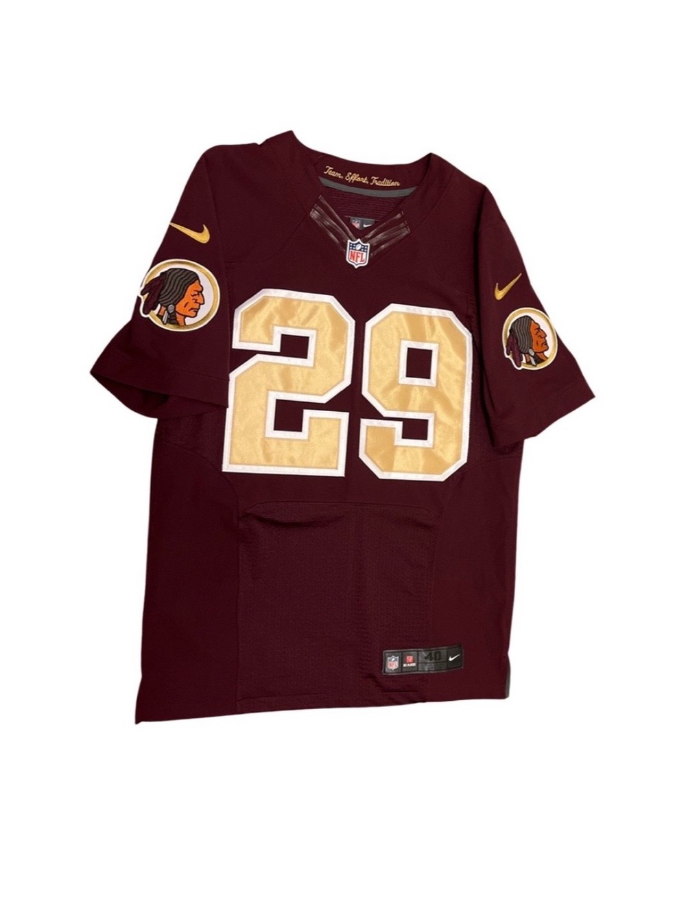 Nike NFL Washington Redskins Guice #29 Throwback Football Jersey Sz M